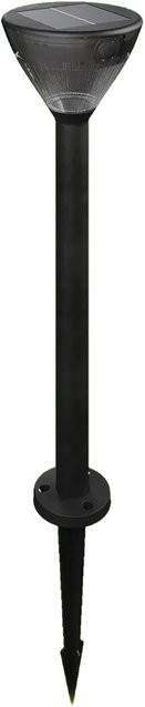 Philips Solar-Outdoor-Sockelleuchte Kyna mit Bewegungssensor in Schwarz, Warmweiß, H x B x T: 67 x 13,7 x 13,7 cm - Bild 1