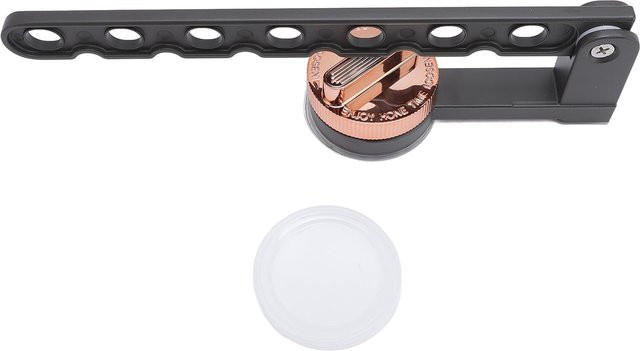 Multifunktionaler faltbarer Wäscheständer von CosyHome aus Aluminiumlegierung, wandmontiert, schwarz - Bild 1