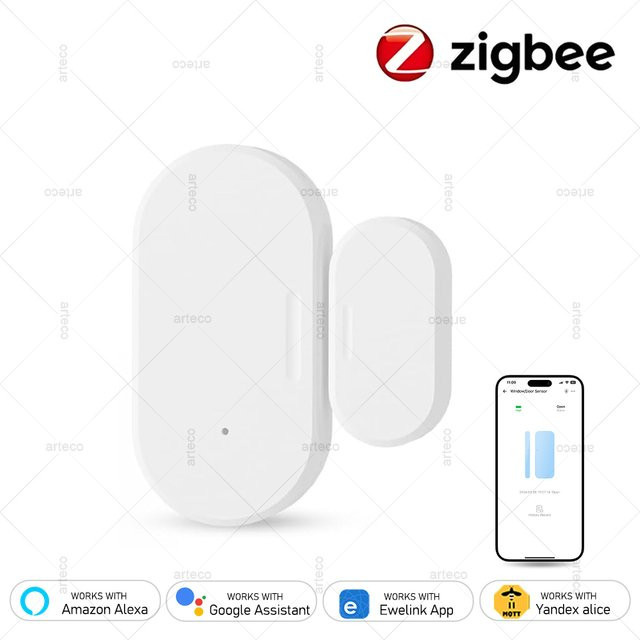 Ewelink ZigBee Tür-Fenster-Sensor für dein Smart Home in Weiß - Bild 1