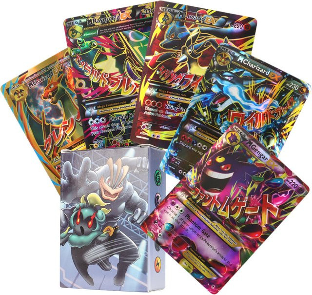 Bandai Pokémon Sammelkarten, 60/100 Stück, englisch - Bild 1