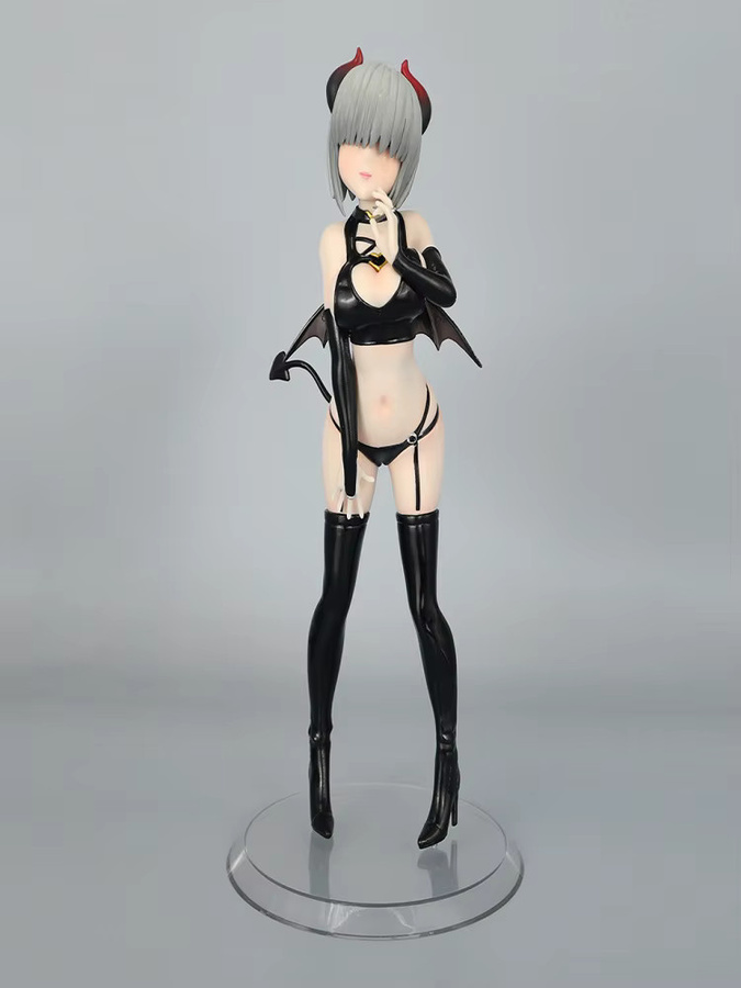 Bandai Uzaki Yanagi Anime-Figur, PVC-Statue, Schwarz - Bild 1