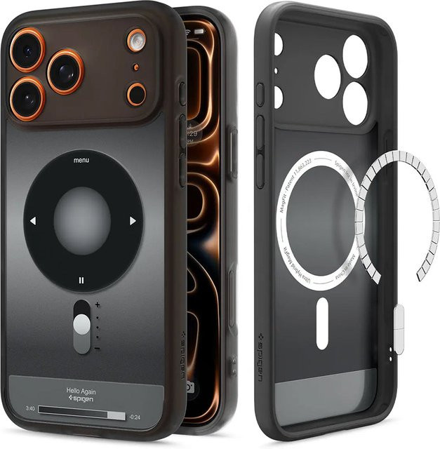 Spigen Ultra Hybrid Classic MagSafe-Hülle für Apple iPhone 17 Pro Max, Schwarz - Bild 1