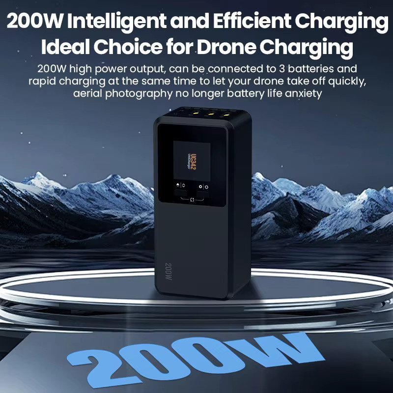 Autel Robotics LKTOP 200W EVO Max/II 2 V2 Enterprise Series Parallel-Ladestation in Schwarz - Bild 1