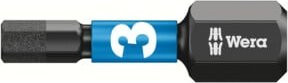 Wera 840/1 IMP DC Impaktor Bits, 3 x 25 mm, Mehrfarbig - Bild 1
