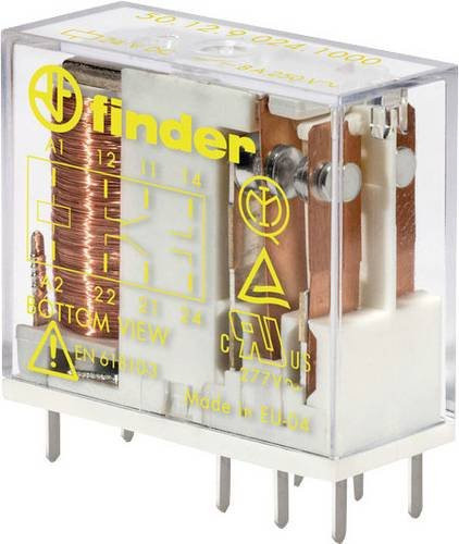 Finder Printrelais 50.12.9.048.1000 mit 48 V/DC, 8A und 2 Wechsler - Bild 1