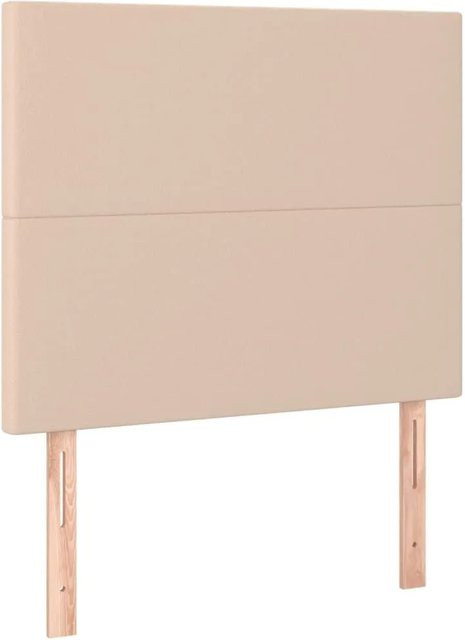 vidaXL Kopfteil in Cappuccino, Kunstleder, B/T/H: 80 x 5 x 128 cm - Bild 1