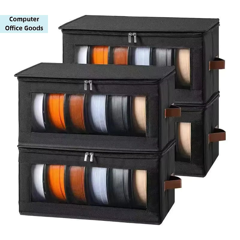 eelhoe Filament-Aufbewahrungsbox für 3D-Drucker Zubehör in Schwarz - Bild 2
