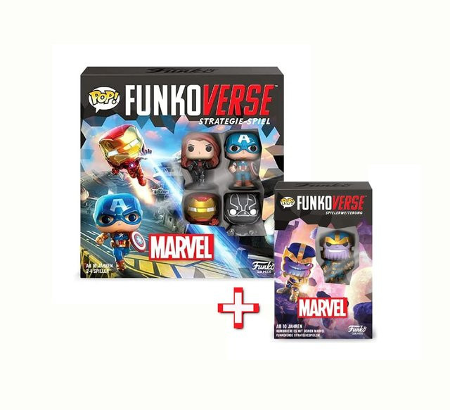 Funko Funkoverse Marvel, Strategiespiel, Erweiterung Brettspiel, ab 10 Jahren - Bild 1