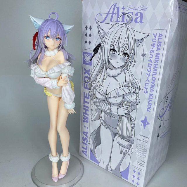 Tenitol Alisa White Fox, Anime-Figur, PVC-Modell, Einzelfigur - Bild 1