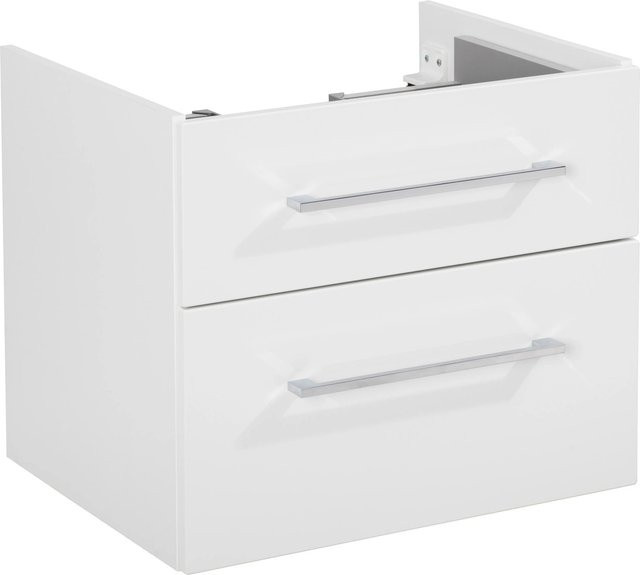 Fackelmann Waschbeckenunterschrank HYPE 3.0 Weiß matt Breite: 60 cm, Höhe: 51 cm, Tiefe: 1 cm - Bild 1