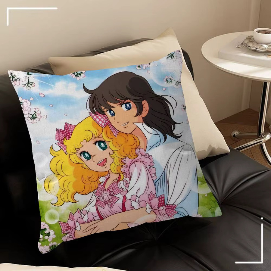 KAYOU Anime C-candy Kissenhülle im quadratischen Design, Mehrfarbig, B/T/H: 30 x 30 x 30 cm - Bild 5