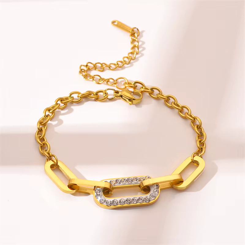 DIEYURO Armband, Edelstahl, Gold, Damen - Bild 2