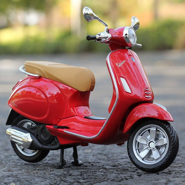 WELLY Vespa GTS Super Legierung, Motorrad Modell, 1:12, Metall - Bild 1