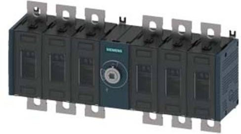 Siemens Lasttrennschalter 6polig 200A 1200V grau 3KD36600PE200 - Bild 1