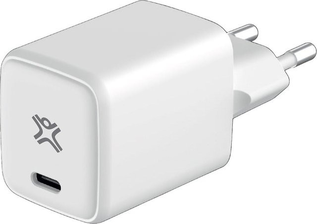 XtremeMac XWH-SPC45-03 USB-C Schnellladegerät für Laptops, Smartphones und Tablets in Weiß - Bild 1