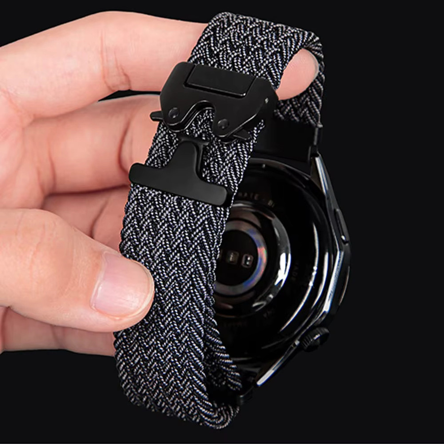 ZHANGU Uhrenarmband Nylon, Geflochten, Unisex - Bild 2