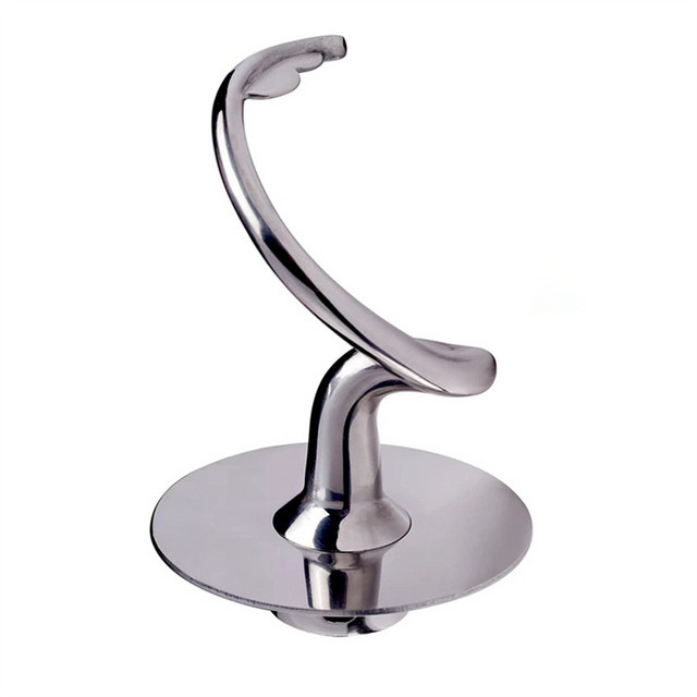 KitchenAid A78E Spiral-Knethaken aus Edelstahl in Silber für Standmixer mit 4,5–5 QT Rührschüssel - Bild 1