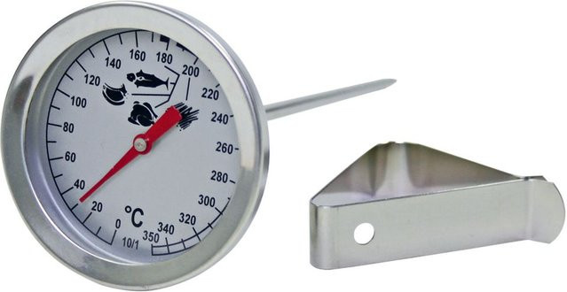 Schneider Stechthermometer aus Edelstahl in Silber - Bild 1