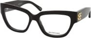 Balenciaga BB 0326O Korrektionsbrille, Cat Eye, Vollrand, Black, Damen - Bild 1