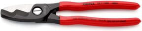 Knipex Kabelschere 95 11 200 mit Doppelschneide in Schwarz - Bild 2