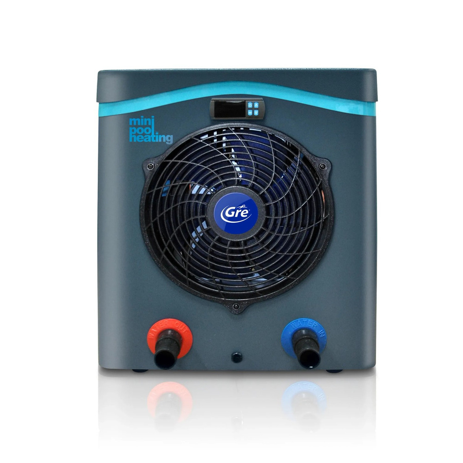 Gre Miniwärmepumpe für Pools bis 40 m³ in Grau mit 5500 W Heizleistung - Bild 2