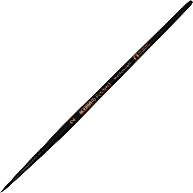 KUM Pinsel Faded Round 2 Schwarz für Professionals - Bild 1