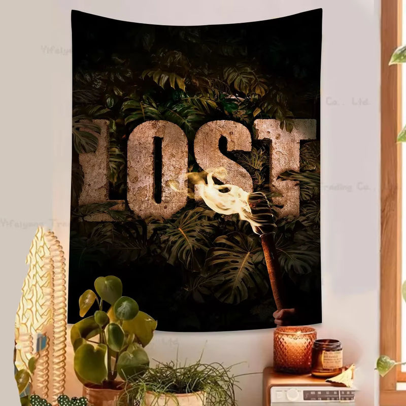 Anime Wandteppich Lost Hippie Blume Wandbehang für dein Wohnheim oder Zuhause - Bild 3