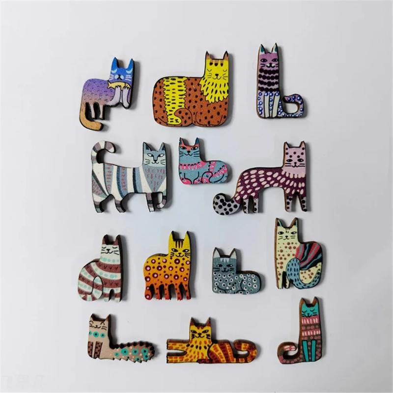 Feisifan Katzen Puzzle, Holz, Mehrfarbig, ab 14 Jahre - Bild 4