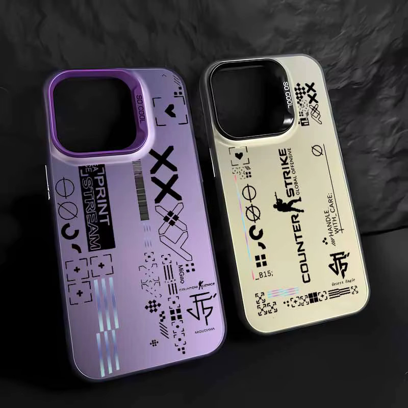 Bunte CSGO Kollektion Silikon Handyhülle für Apple iPhone 17 16 15 14 13 12 Pro Max Plus Mini - Bild 3