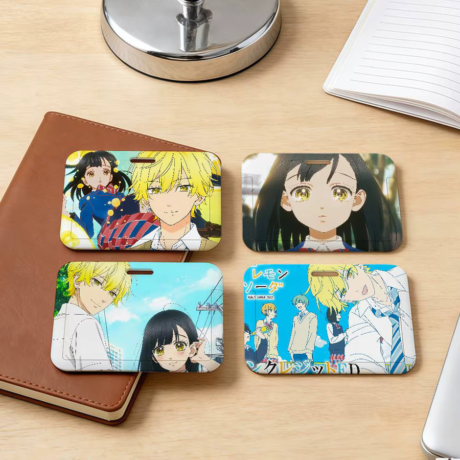 Schutzhülle für Anime Manga Comic Karten in Honig-Zitronen-Limonade Design, Mehrfarbig - Bild 4