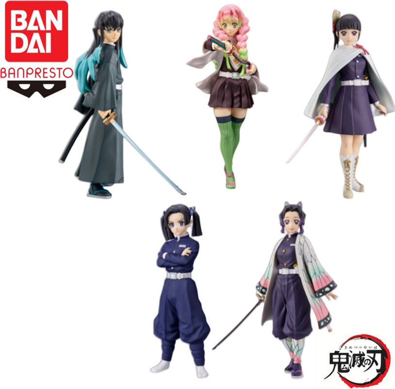 Bandai Banpresto Demon Slayer Actionfiguren Kanzaki Aoi und Kochou Shinobu Modellpuppen mehrfarbig - Bild 1