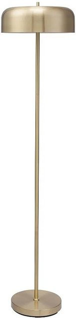 Vente-unique Stehlampe Catavi in Goldfarben aus Messing, puristisches Design - Bild 1
