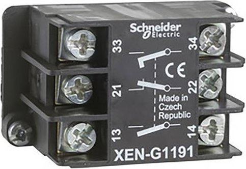 Schneider Electric XENG1491 Hilfsschalter in Schwarz - Bild 1