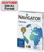 Navigator Expression Multifunktionspapier A3, Weiß, 90 g/m², 500 Blatt - Bild 1
