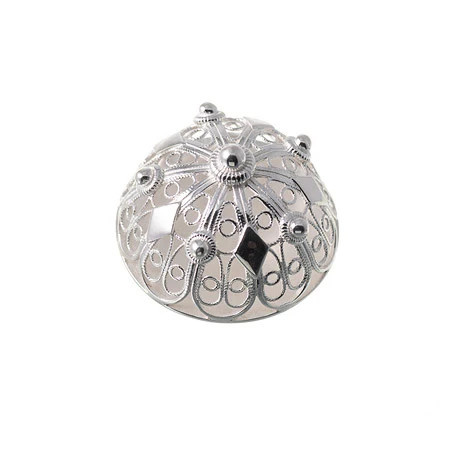Goettgen Knopf, 925 Silber, 18 mm - Bild 1