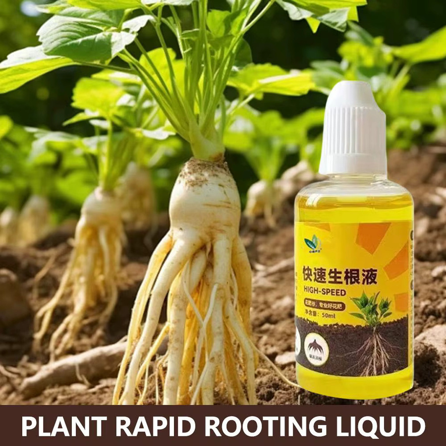 Flüssiger Pflanzenwurzelstimulator zur Wurzelverstärkung und Nährstoffversorgung, 50 ml - Bild 4