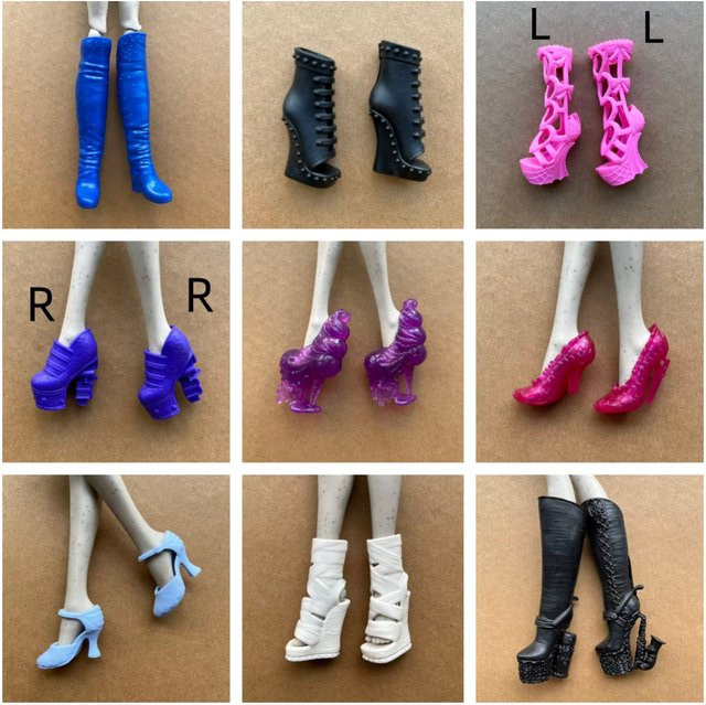 MengF Monster Puppe Stiefel Sandalen, Zubehör, Kunststoff - Bild 1