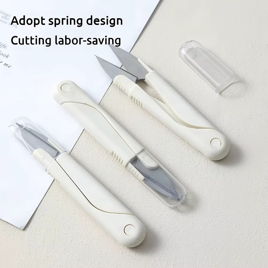 JAY HOME 4er Set Näheschere mit Faden-Cutter und Stickerei-Clipper für DIY-Projekte - Bild 3