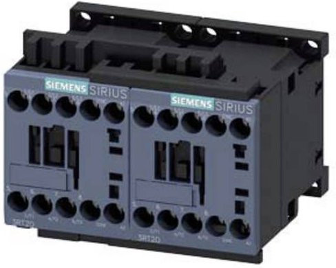 Siemens Wendeschützkombination 3RA2315-8XB30-1AF0 in Grau, 3 Schließer, 690 V/AC, 6.1A - Bild 1