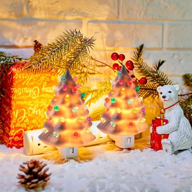 Modernes LED Baum Nachtlicht in Multicolor für dein Schlafzimmer oder als Wanddekoration mit Netzstecker - Bild 4