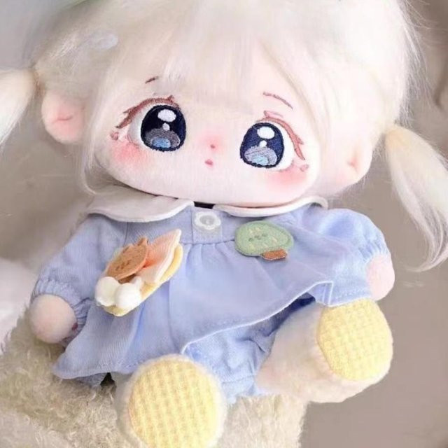 Kidsly Plüschpuppe Super Star Figur, 20cm, Weiß, Bunt / Mehrfarbig - Bild 1