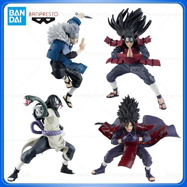 Bandai Naruto Vibration Sterne Anime Orochimaru Uchiha Madara Senju Hashirama Tobirama Acchion Figur Modell, Einzelfigur - Bild 1