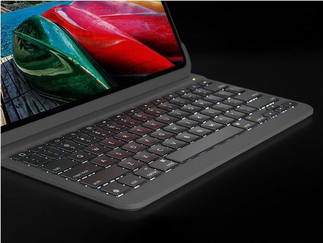 Slim Folio Pro Schutzhülle für Apple iPad Pro 12,9 Zoll in Graphite/Grau - Bild 1