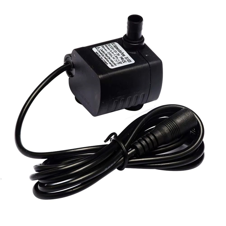 Gaqqee Bürstenlose USB Micro Tauchpumpe für Aquarium und Teich, 3W, Schwarz - Bild 2
