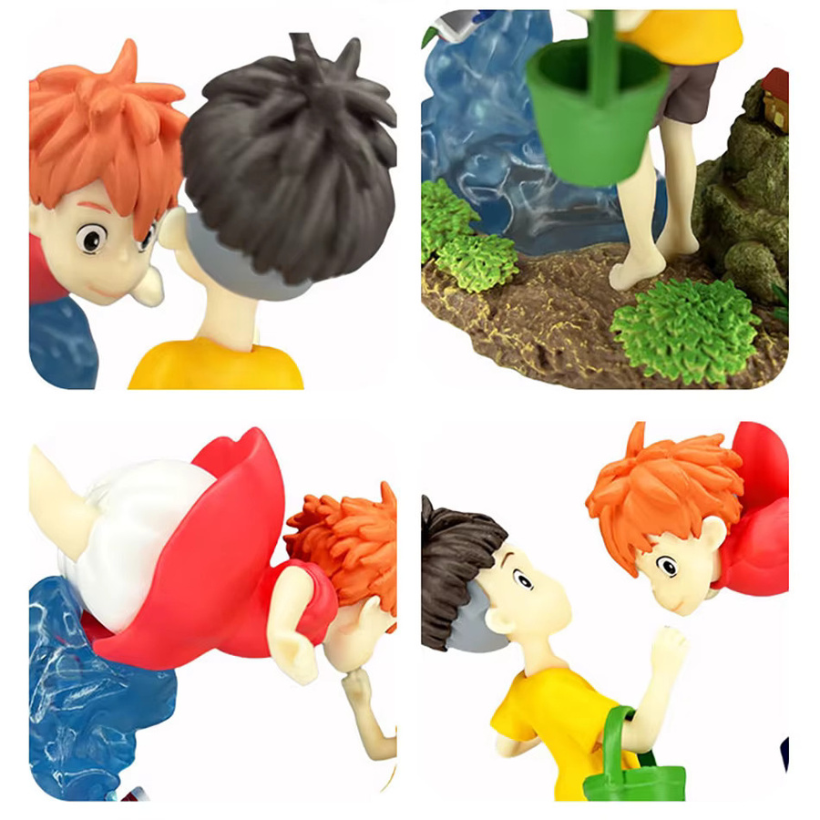 Bandai Ponyo, Action-Modellpuppe, Einzelfigur, Kunststoff - Bild 4