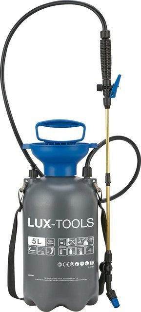LUX-TOOLS Manueller Drucksprüher 5 Liter in Anthrazit - Bild 1