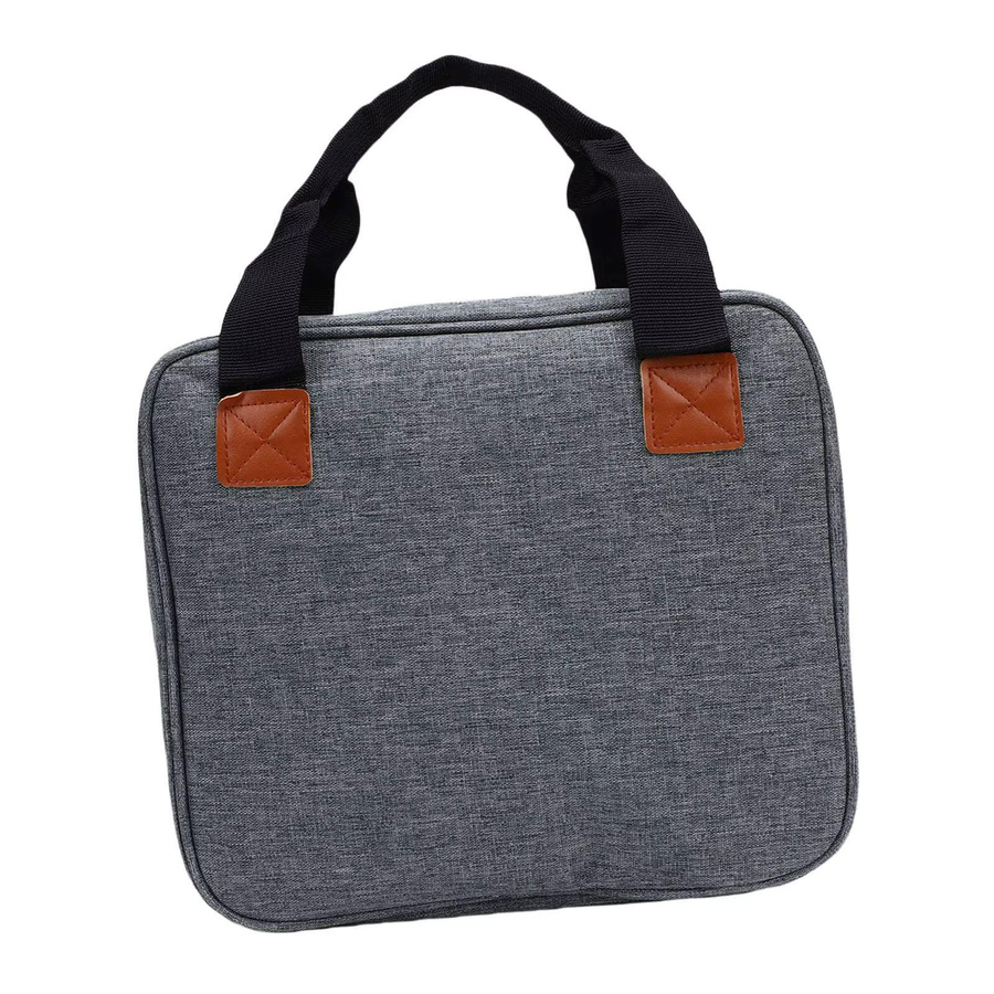 Canon Fotodrucker Tasche aus Polyester für SELPHY CP1500 CP1300 CP1200 in Grau mit Taschen und abnehmbarer Trennwand - Bild 4