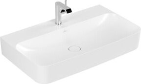 V&B Waschtisch Finion aus Titankeramik in Weiß B: 80 cm, T: 47 cm - Bild 1