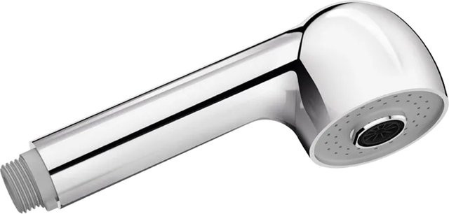 Delabie Handbrause G1/2B in Chrom mit 2 Strahlarten Regen und Massage, Durchflussbegrenzer und Anti-Kalk-Funktion - Bild 1