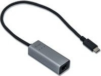 i-tec USB-C Gigabit Ethernet Adapter in Grau mit 10/100/1000MBit/s Unterstützung - Bild 2
